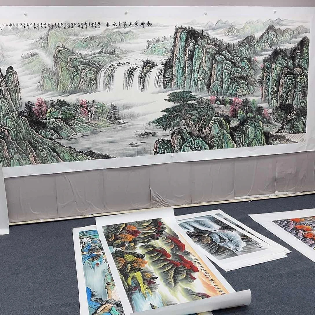 国画宣纸国画作品纯手绘