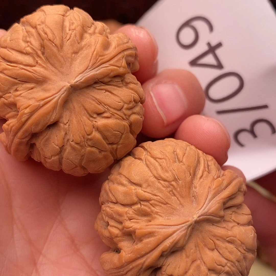 文玩核桃把件36甲骨文