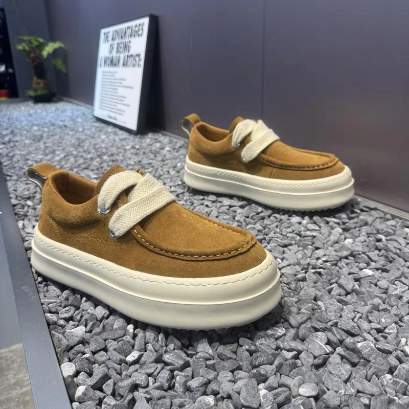 男士休闲鞋低帮拼色时尚老爹鞋橡胶软底轻便百搭潮流秋季男鞋