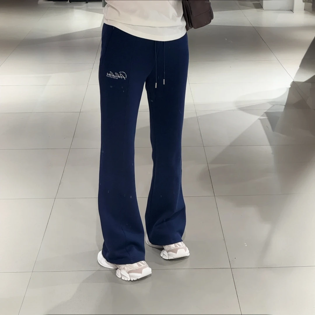 adidas阿迪达斯2025女子VER DK FLARE PT针织长裤JZ1648