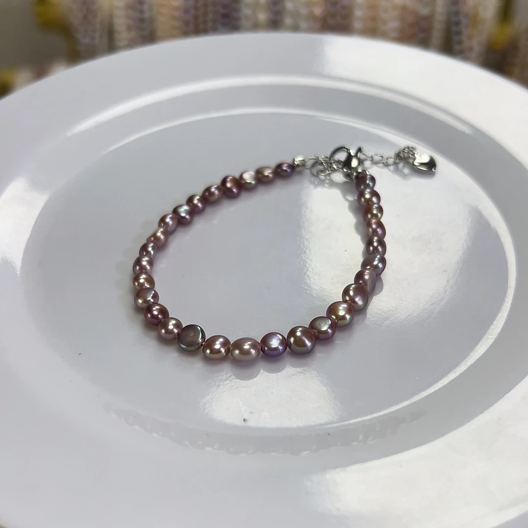 淡水珍珠钛钢手绳