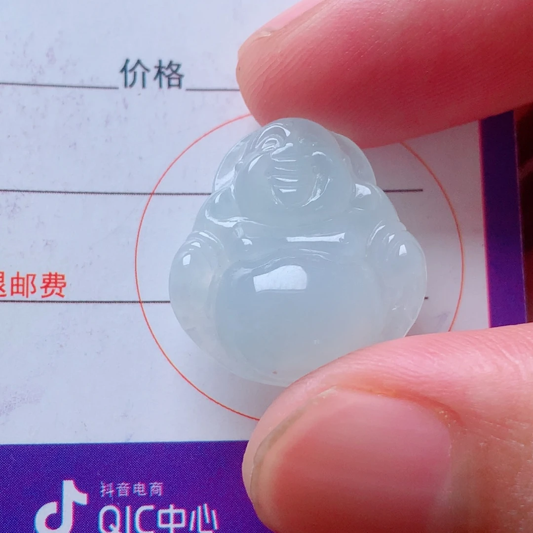 颈饰未镶嵌翡翠福利冰胶佛