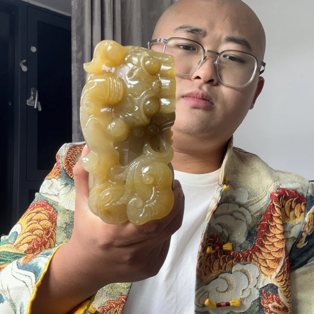 石英质玉（黄龙玉）未镶嵌多选一发货