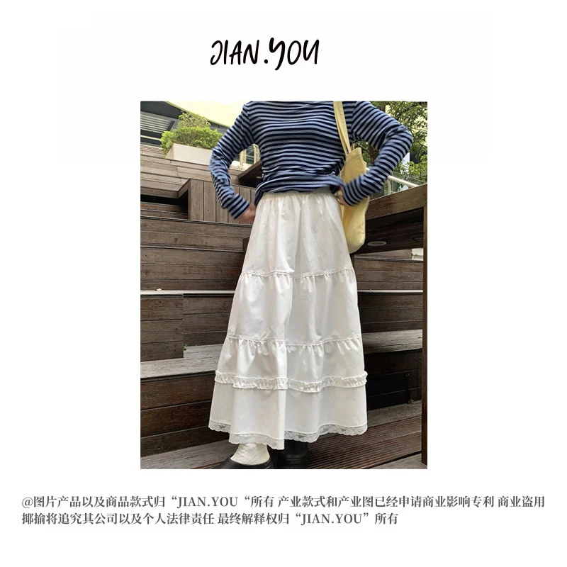 JIANYOU-「春日巴塞尔」2025早春新款女款韩版甜美半身裙AC-2568