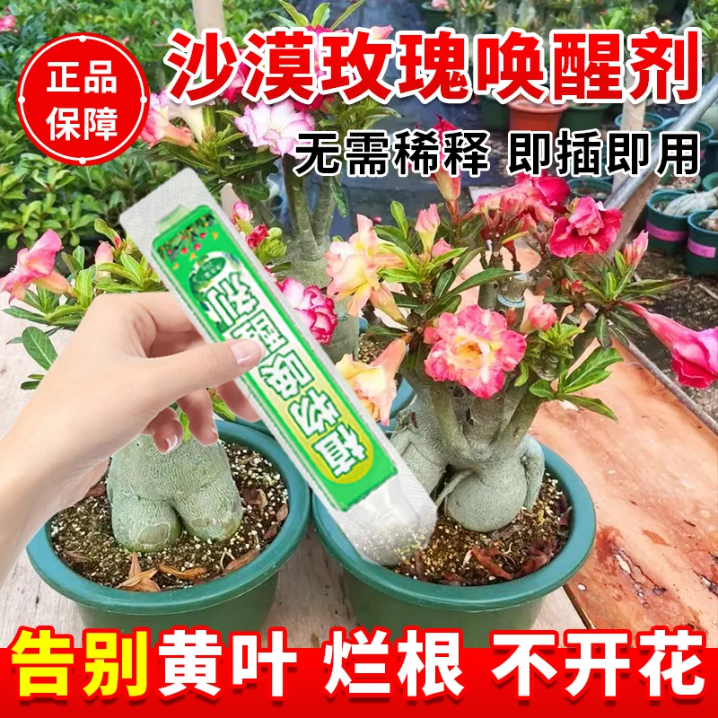 【正品抢购中】沙漠玫瑰专用唤醒剂激活根系促花保叶防烂根营养液