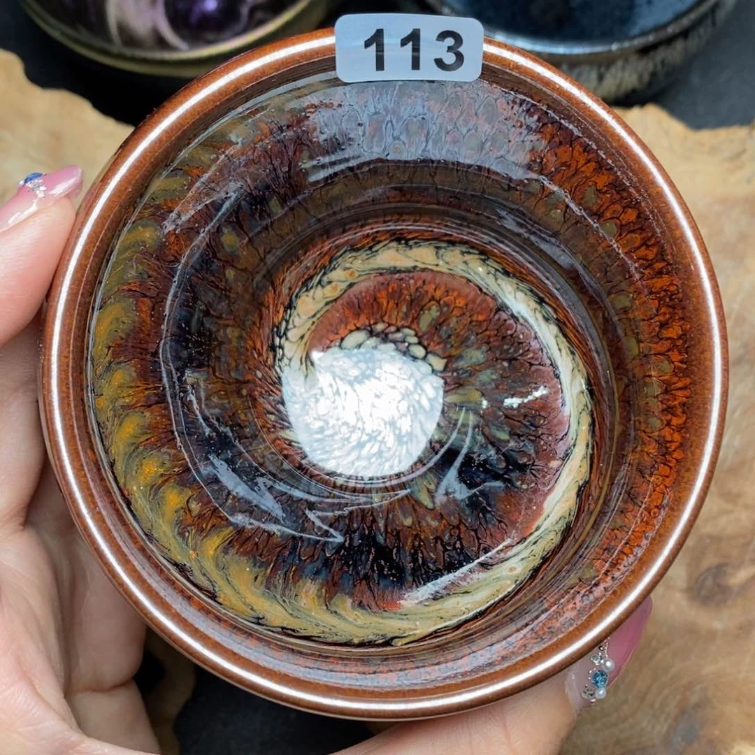 茶盏建窑建盏主人杯113