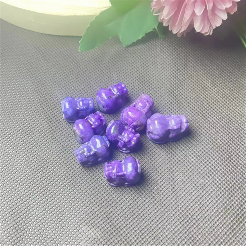 丝绒幻彩貔貅散珠 S1049 多样性发一