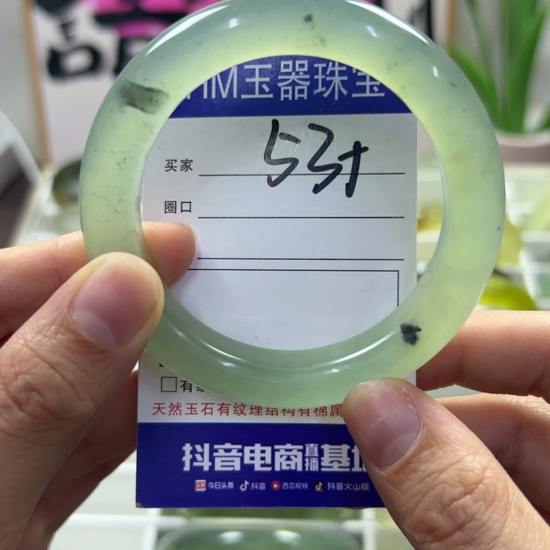 蛇纹石玉未镶嵌手镯258