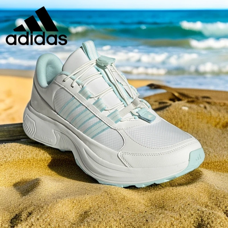 Adidas阿迪达斯跑鞋男女低帮轻便夏季休闲运动跑步鞋情侣JR7650