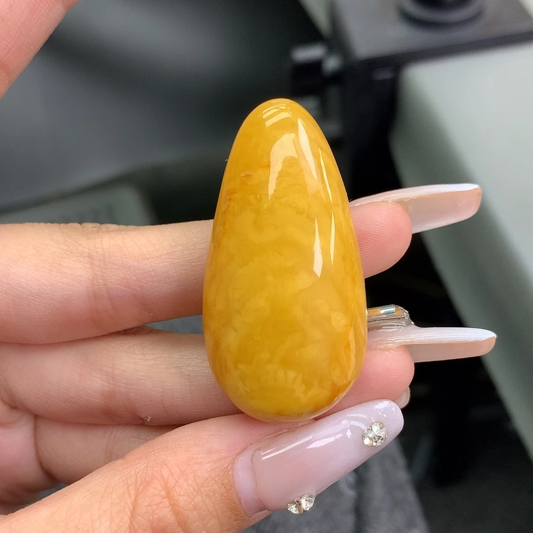 琥珀未镶嵌珠宝奇石43*23*12