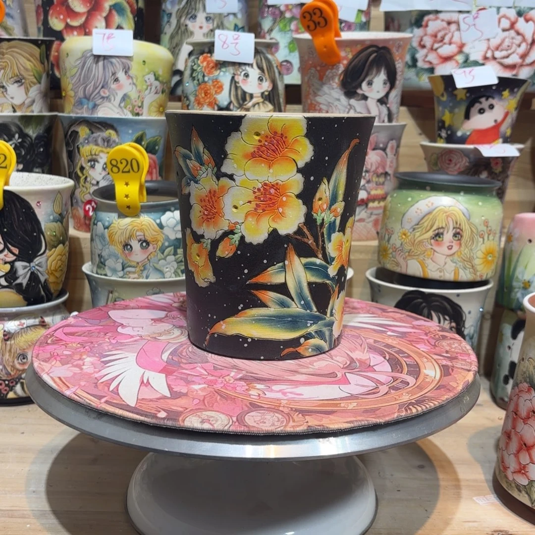 景德镇手绘花盆陶瓷13/15