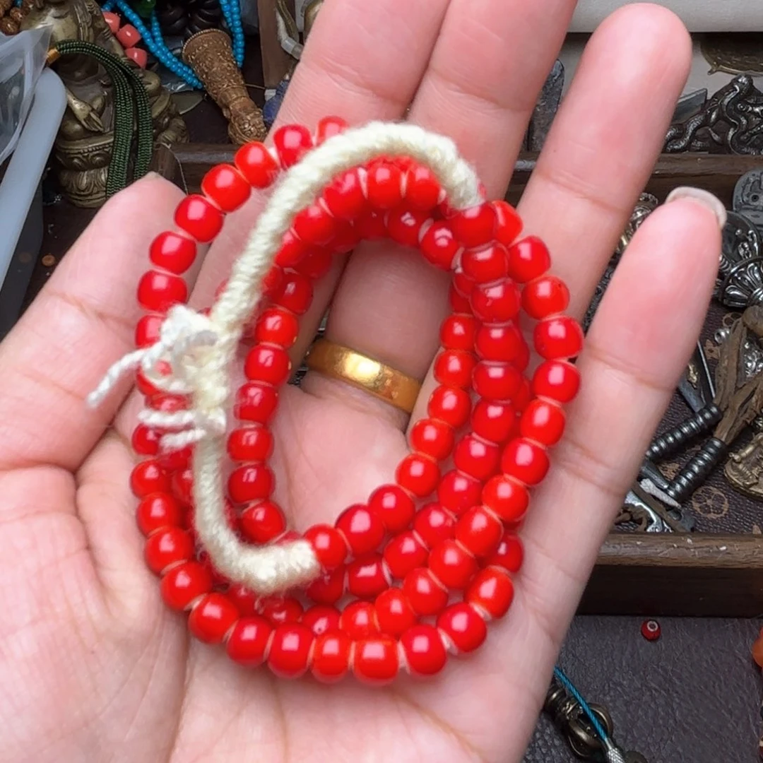 铜星月的菩提吊坠