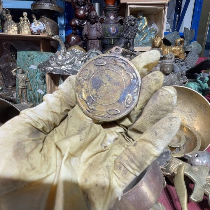 大阪回流铜器摆件130