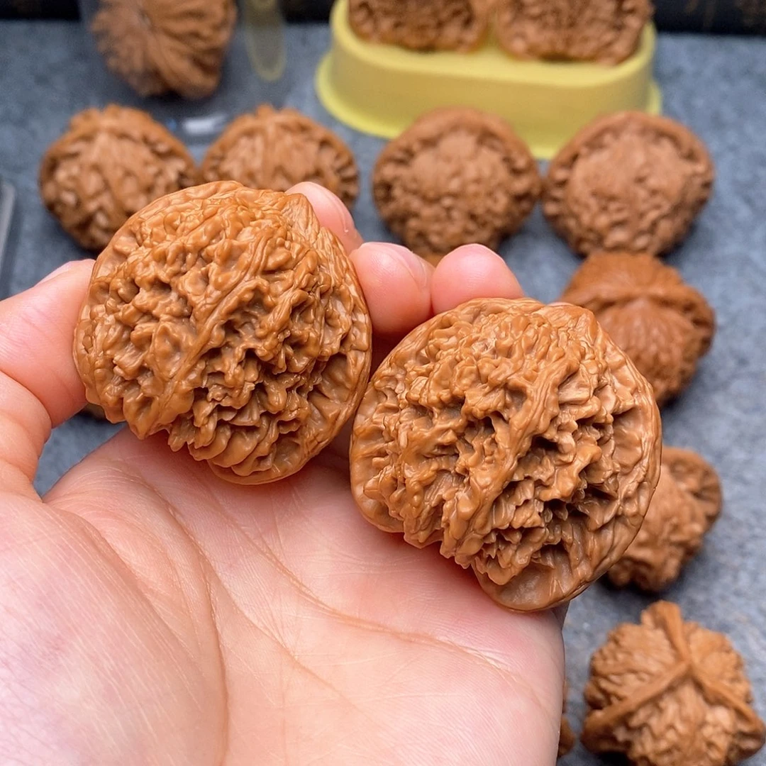 文玩核桃把件满天星44全品52克