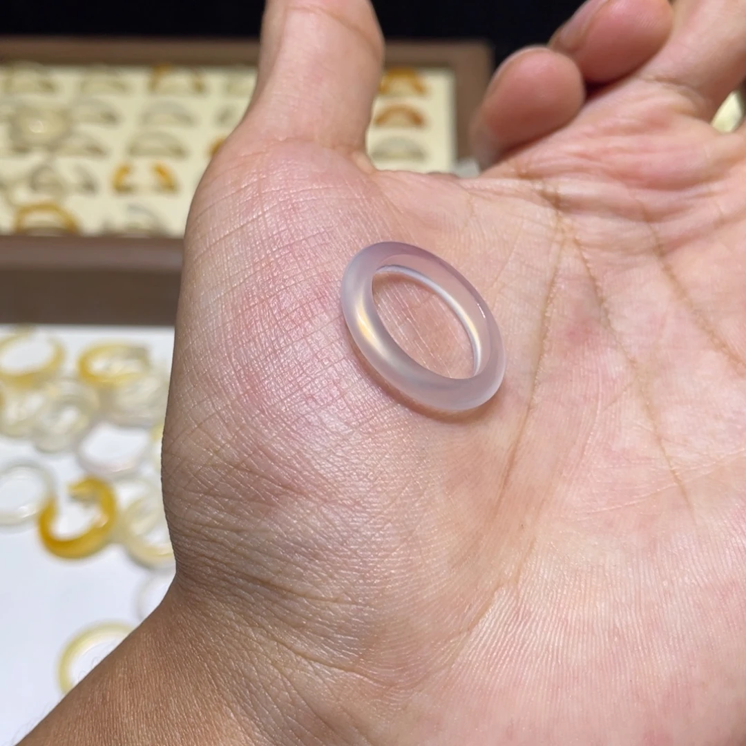 玛瑙/玉髓未镶嵌戒指71号港15