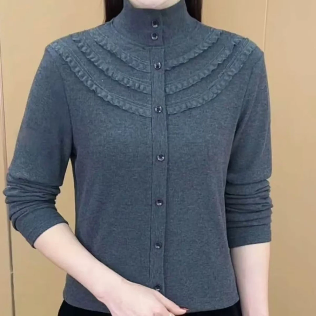 女长袖内搭上衣德绒保暖打底衫