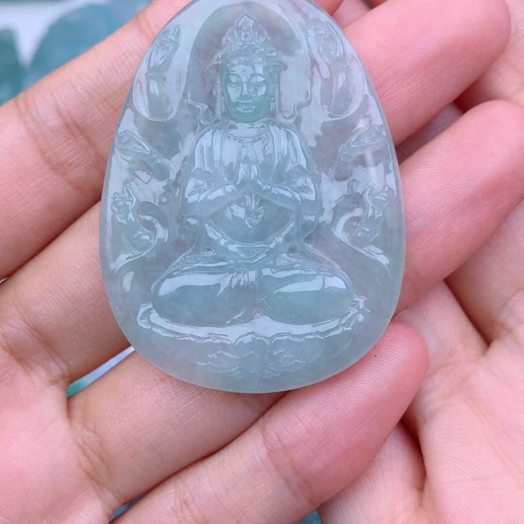 颈饰未镶嵌翡翠本*