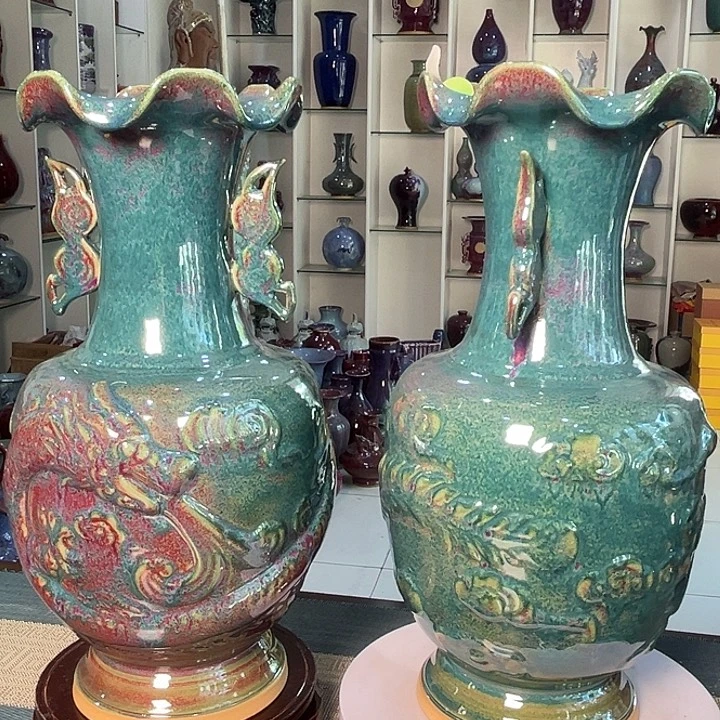 追***想陶摆件钧瓷摆件钧瓷摆件