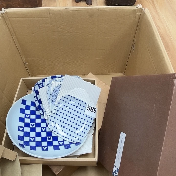 瓷片呀工艺品摆件瓷器摆件正能量