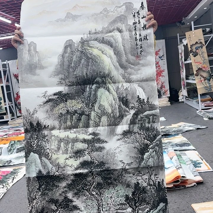 国画无毛或被柔伏短毛