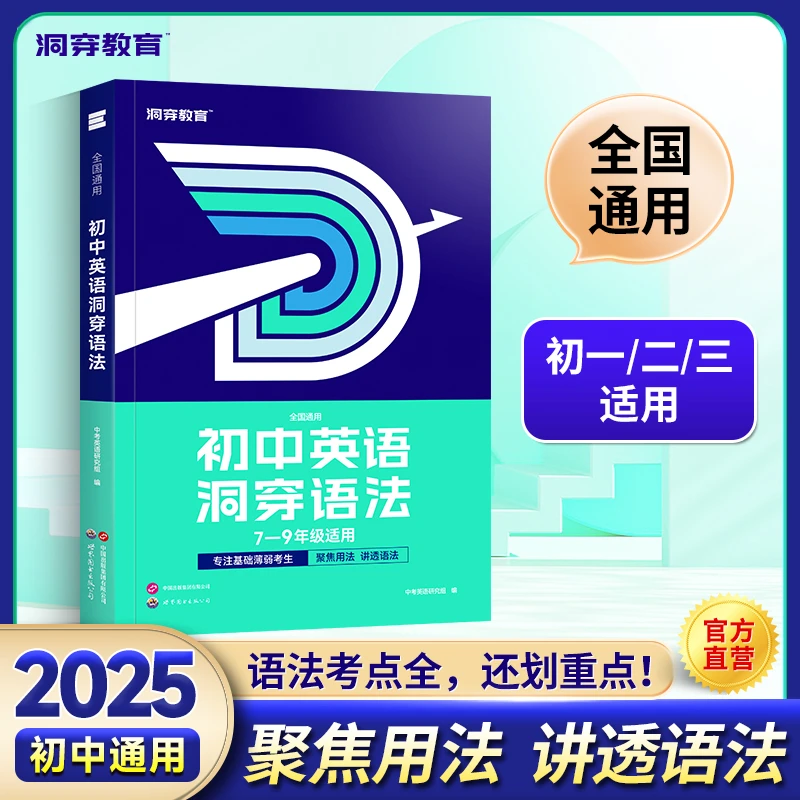 中考初中英语洞穿语法2025专项训练知识点大全精讲初中英语语法
