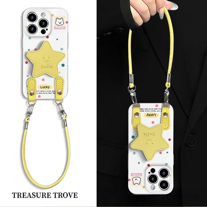 适用于苹果16华为OPPO小米VIVO高颜值个性LJ软菲林手机壳CA1609