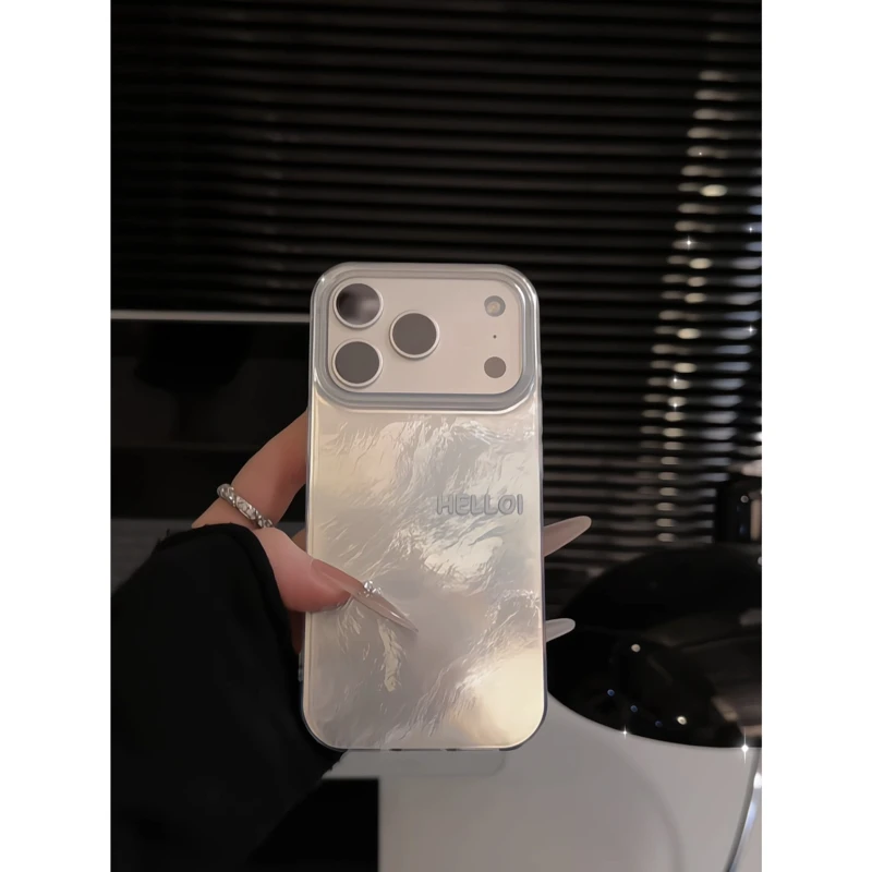 晕染hello适用苹果17pro手机壳16PM漩涡IMD华为p80小众oppo小米15