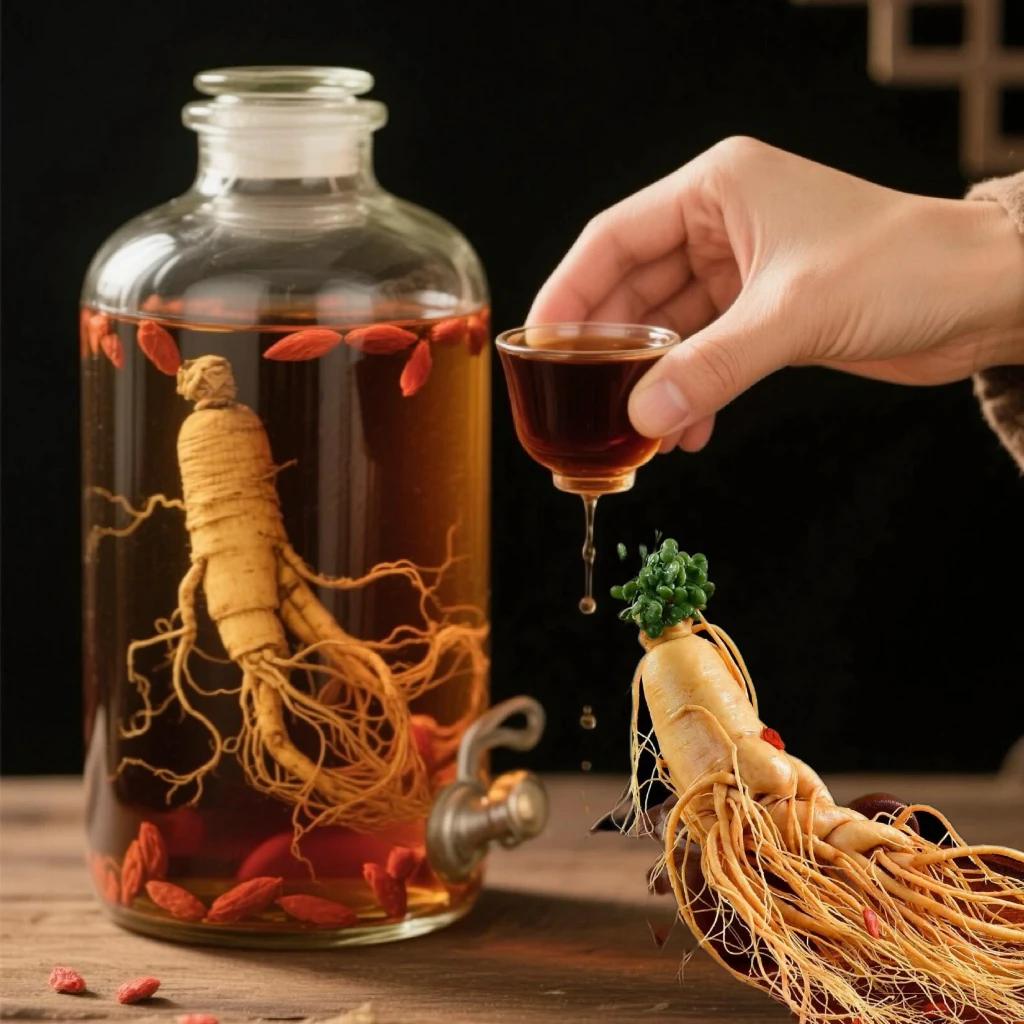 【泡酒料】豪华版人参枸杞组合泡酒原材料滋补原材料真材实料