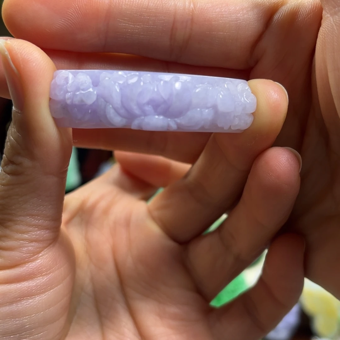 翡翠未镶嵌颈饰天然翡翠手牌