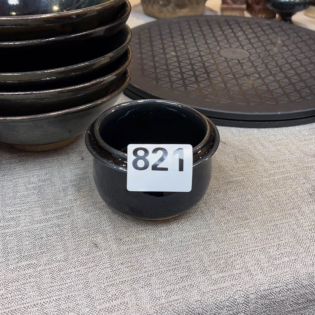 西北黑瓷杂项一物一拍821空*