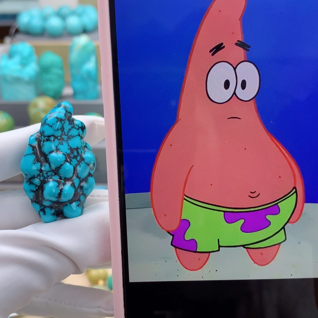 未镶嵌绿松石挂件