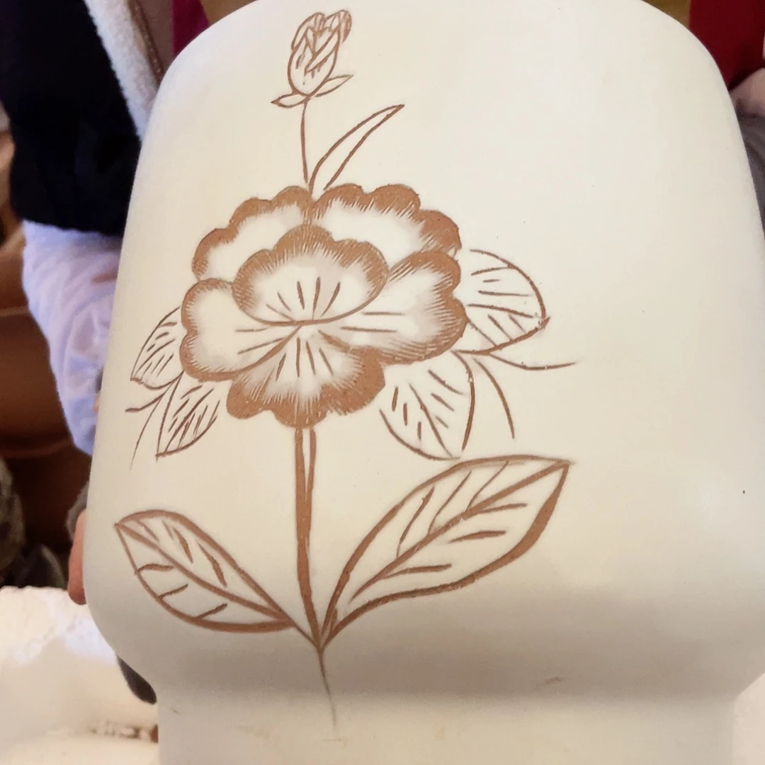 紫砂花盆高度24口径22