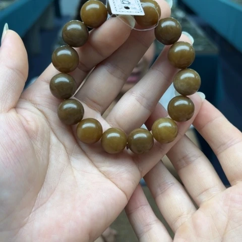 未镶嵌手串和田玉14