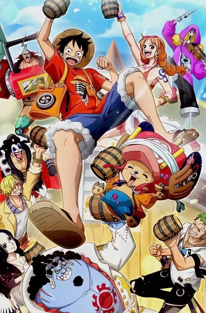 海贼王 航海王 悬赏令 二创亚克力水晶砖10×15×1.8