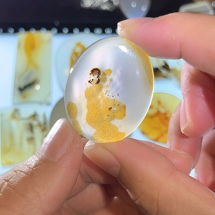 玛瑙/玉髓未镶嵌吊坠(不含链)