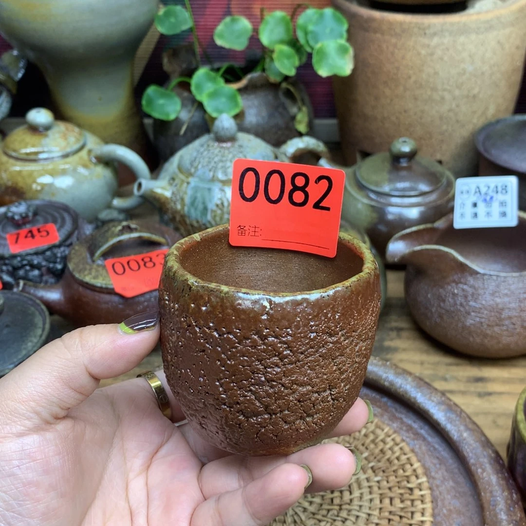 柴烧主人杯120毫升一物一拍