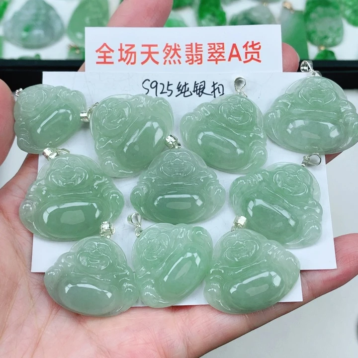 翡翠银S925镶嵌颈饰多样性发其1