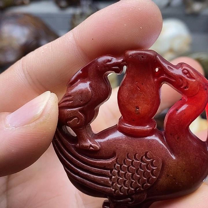 未镶嵌蛇纹石玉颈饰