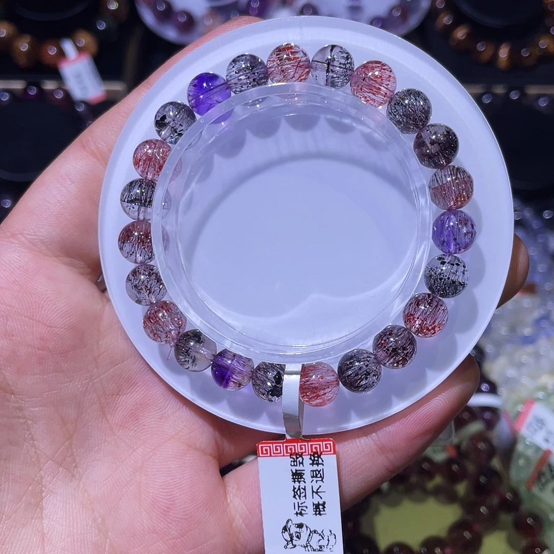 水晶手链未镶嵌彩毒液8.1