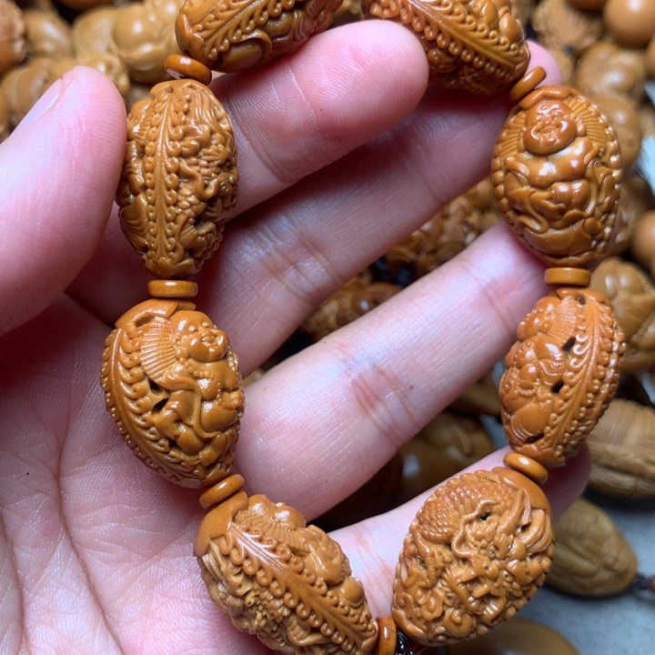 橄榄核手串/手链头一次