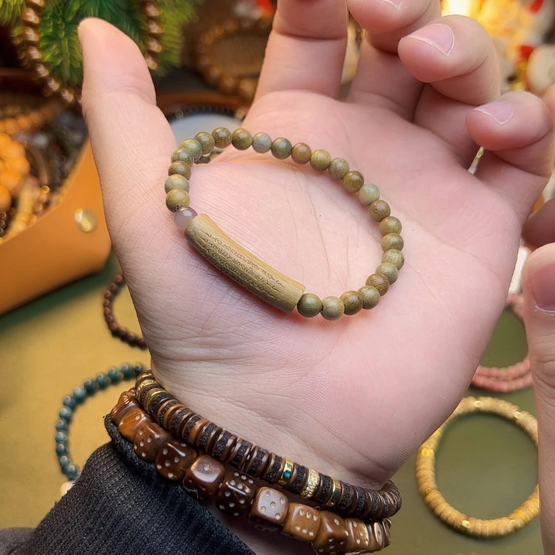 维腊木（绿檀）手串/手链