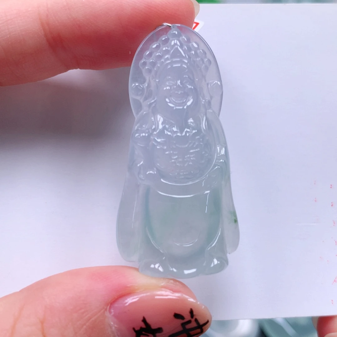 颈饰未镶嵌翡翠天然翡翠