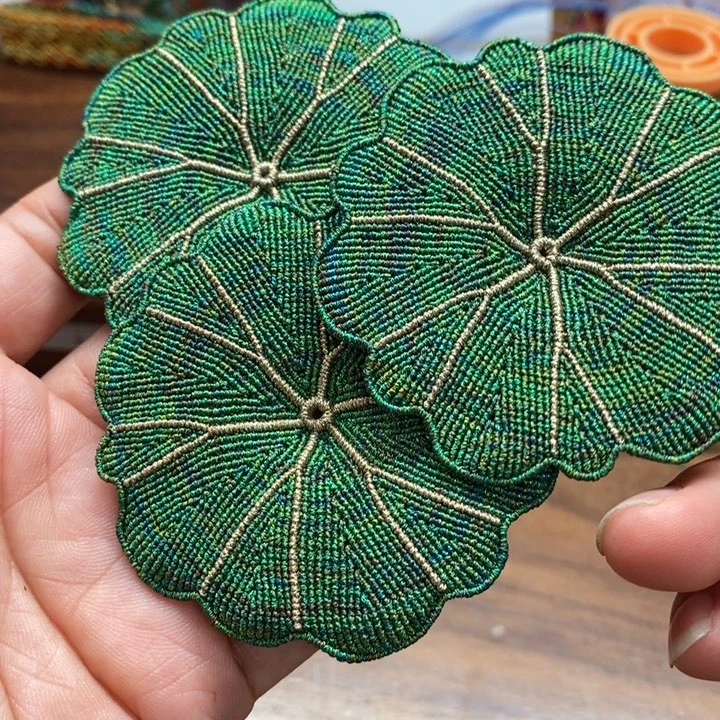 清***荷一墨手作编绳配件