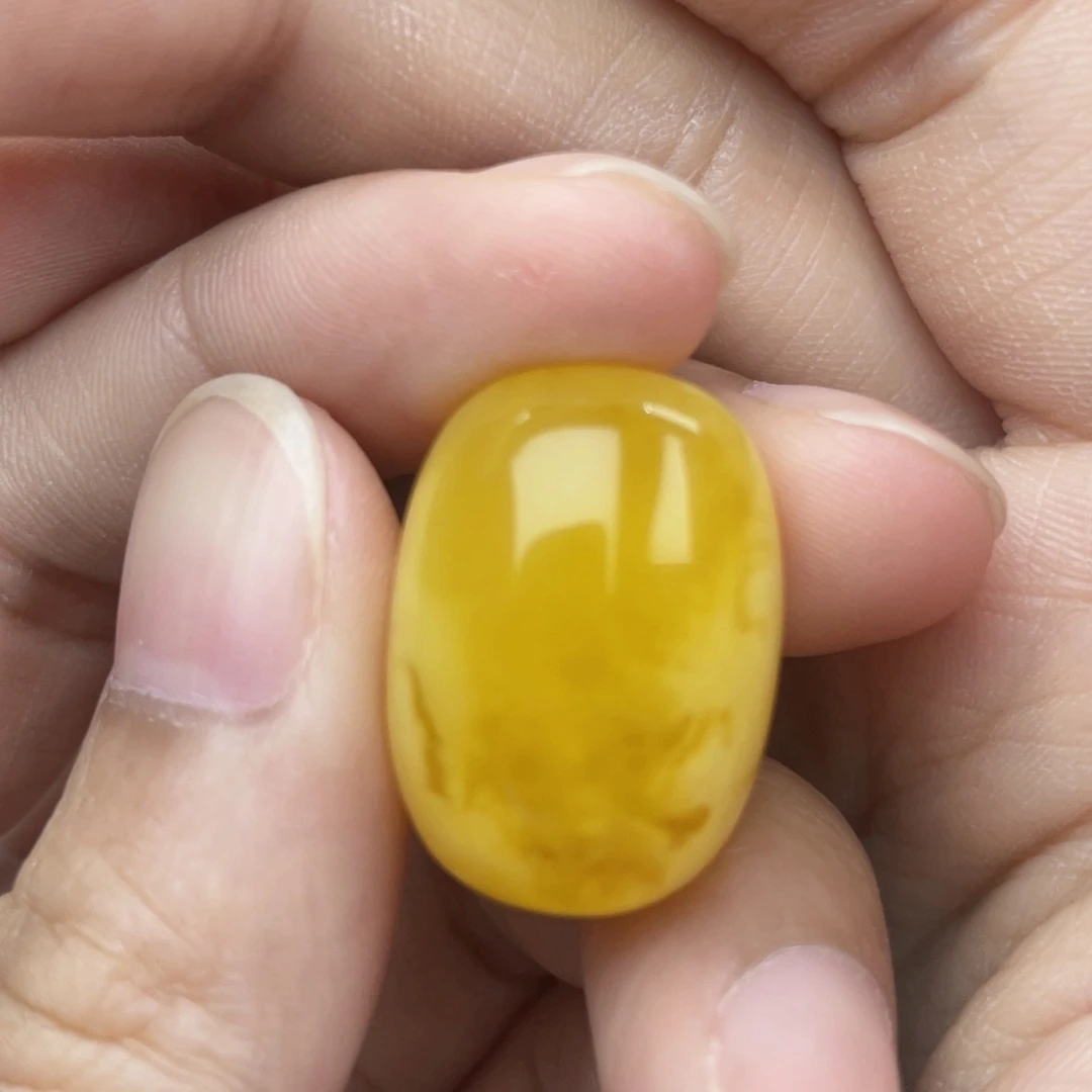 琥珀颈饰未镶嵌珠珠