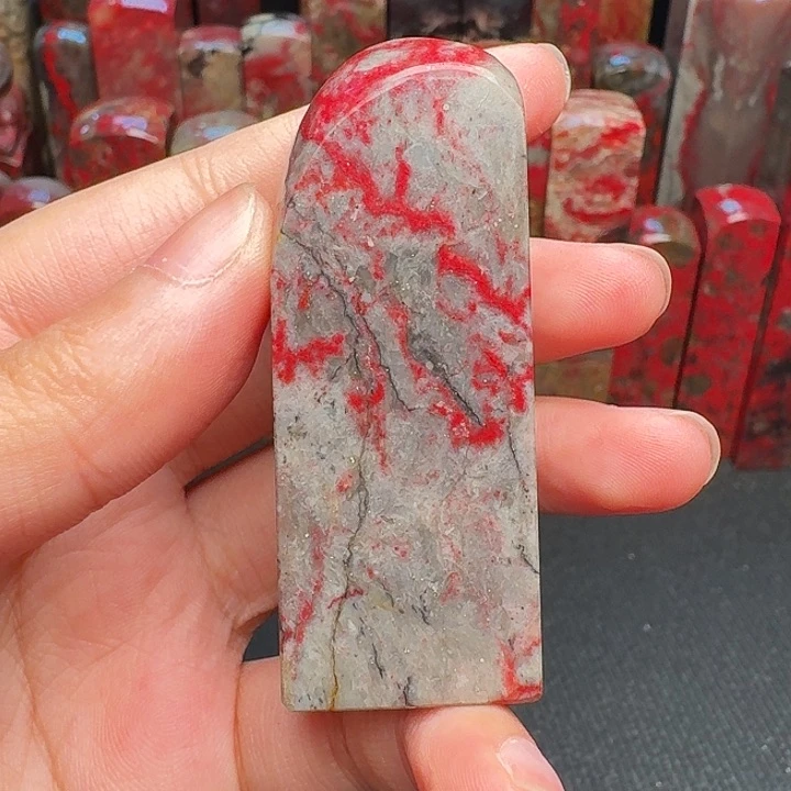 昌化石印石可*精品昌化鸡血石