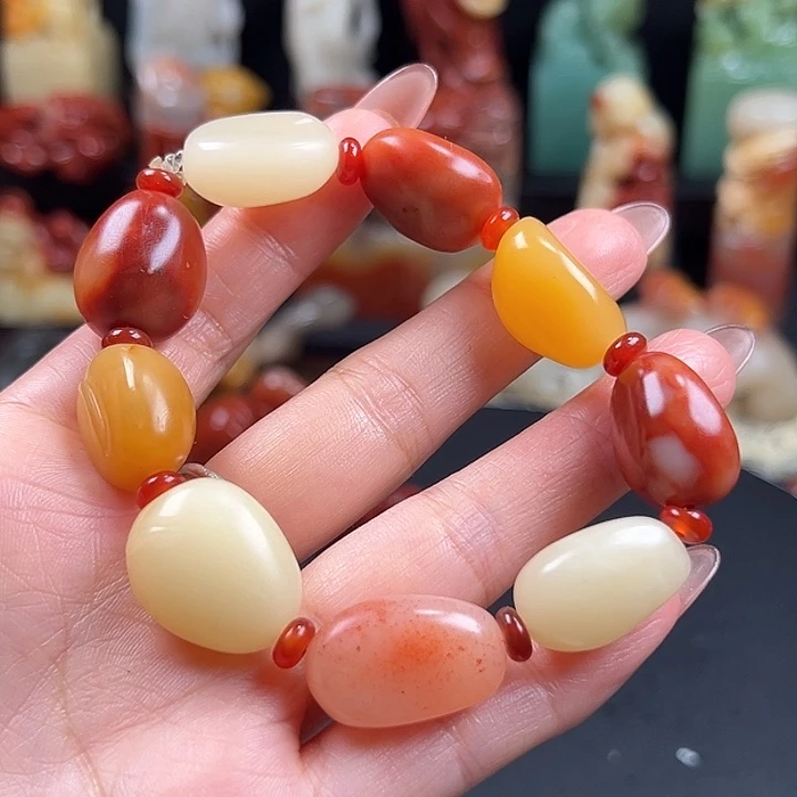 寿山石老性芙蓉石