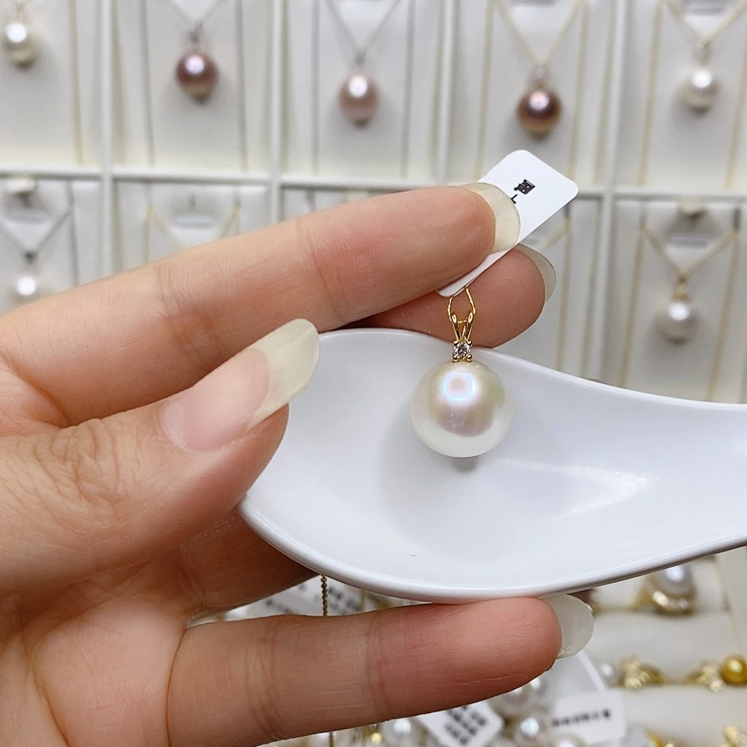 淡水珍珠未镶嵌吊坠(赠链)