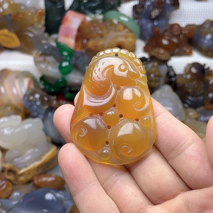 玛瑙/玉髓饰品未镶嵌