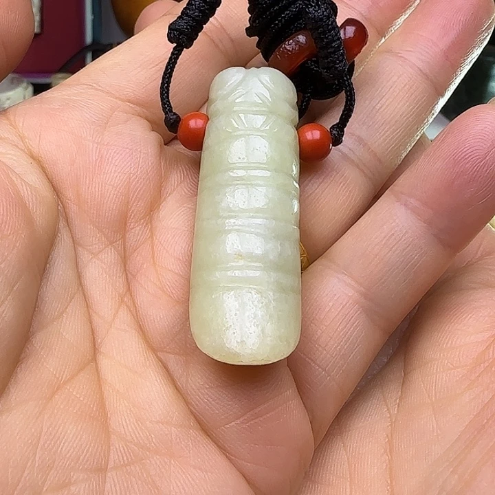 和田玉未镶嵌吊坠(不含链)