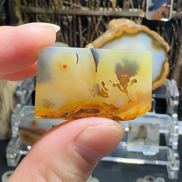 玛瑙/玉髓未镶嵌珠宝半成品